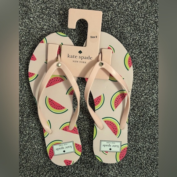 kate spade Shoes - Kate Spade NWT Watermelon Flip Flops Size 9